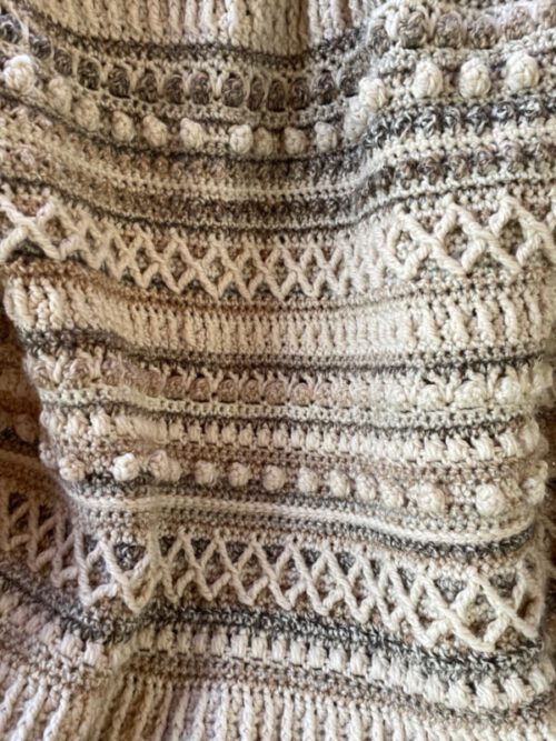 Corneeltje Wol - Plaids - Varia naturel 3 Haakpakket - Plaid Varia naturel