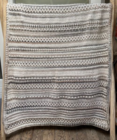 Corneeltje Wol - Plaids - Varia naturel 4 Haakpakket - Plaid Varia naturel