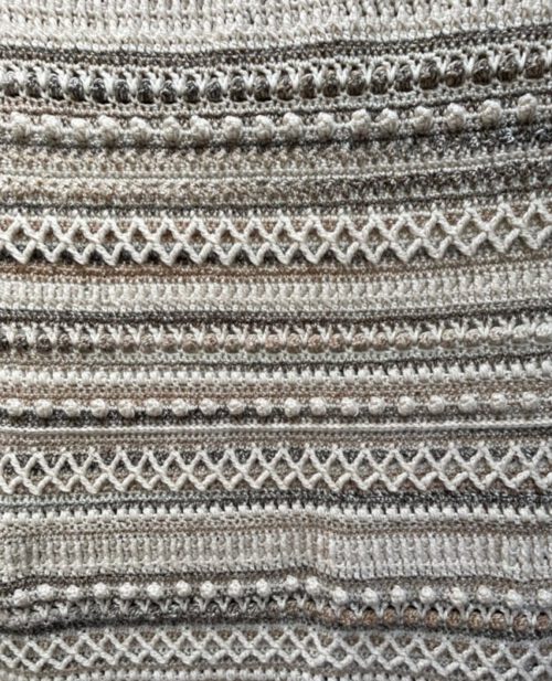 Corneeltje Wol - Plaids - Varia naturel 5 Haakpakket - Plaid Varia naturel