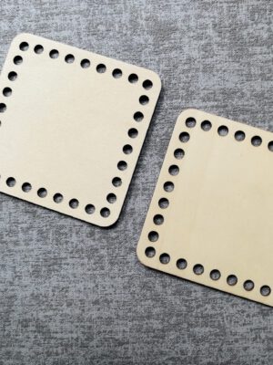 Houten paneeltjes - 10 x 10 - Corneeltje Wol