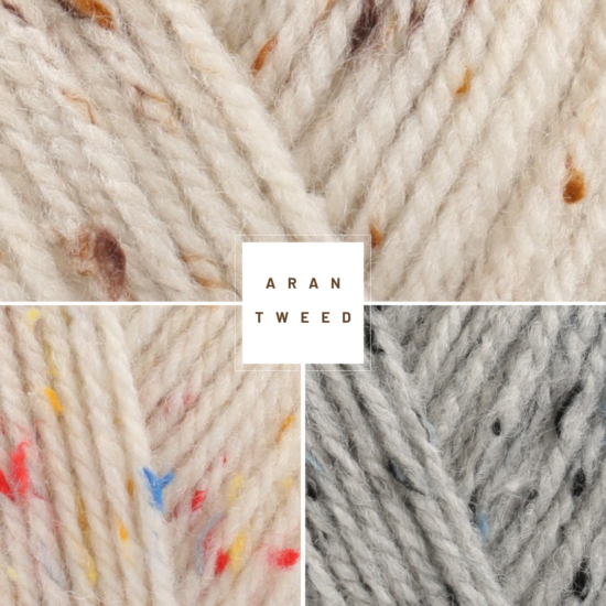 Corneeltje Wol - Aran tweed - cover Aran Tweed (XXL bollen)