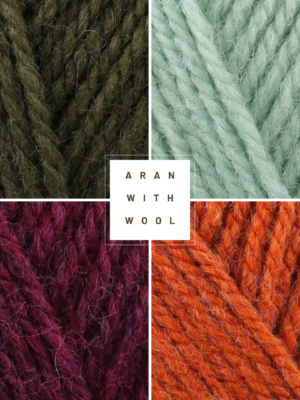 Corneeltje Wol - Aran with wool - cover Aran with Wool (XXL bollen)