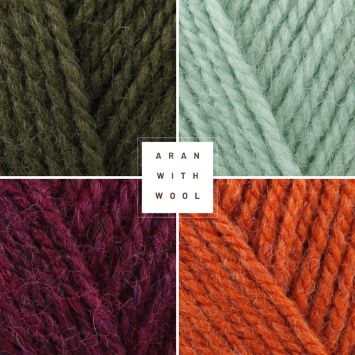 Corneeltje Wol - Aran with wool - cover Aran with Wool (XXL bollen)