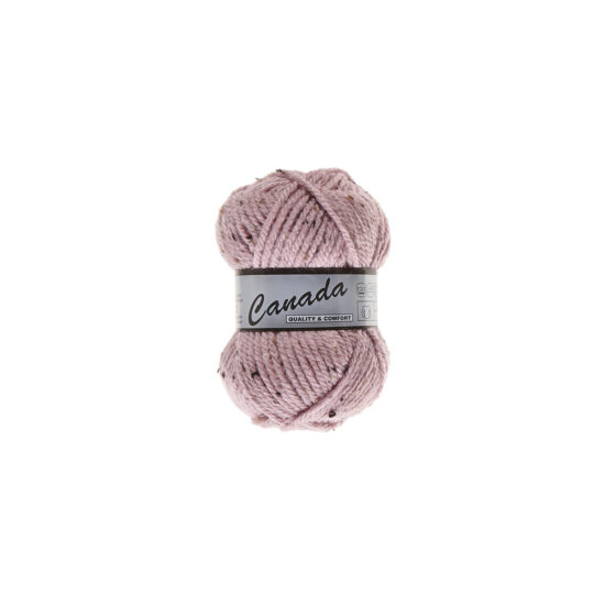 Corneeltje Wol - Canda 475 Roze tweed Lammy Yarns - Canada