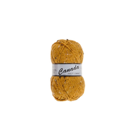 Corneeltje Wol - Canda 490 oker tweed Lammy Yarns - Canada