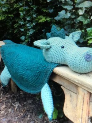 Corneeltje Wol - Dino Draak 1 Haakpakket Dino Draak