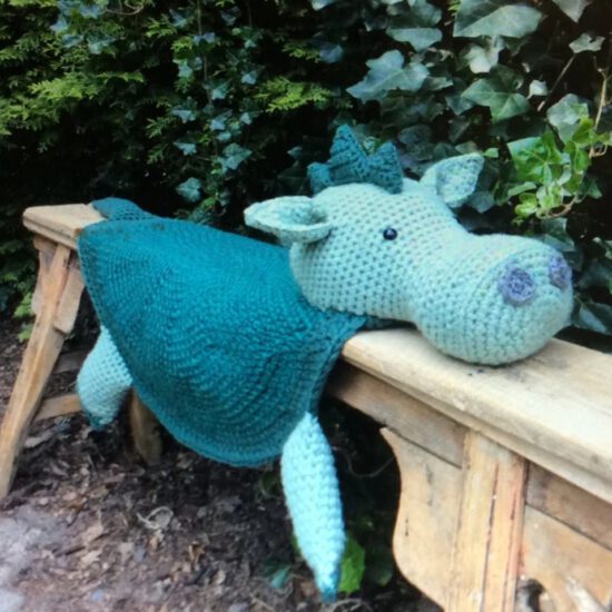 Corneeltje Wol - Dino Draak 1 Haakpakket Dino Draak