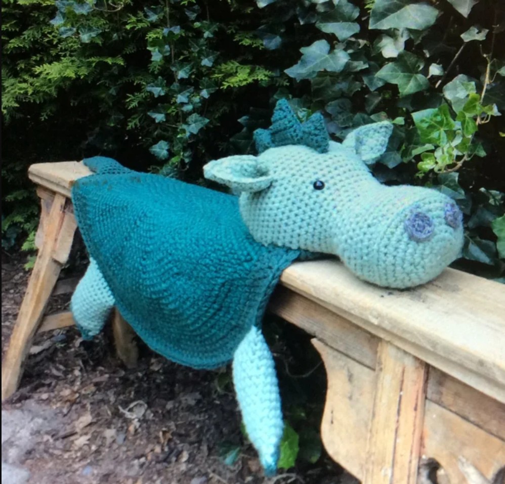 Corneeltje Wol - Dino Draak 1 Haakpakket Dino Draak