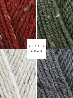 Corneeltje Wol - Rustic Aran with wool - cover Rustic Aran (XXL bollen)