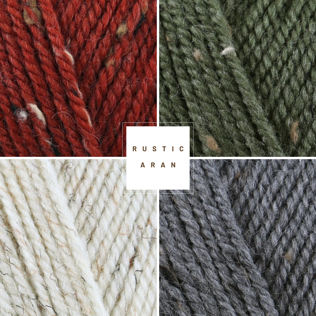 Corneeltje Wol - Rustic Aran with wool - cover Croftland