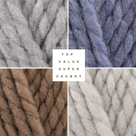 Corneeltje Wol - Top Value Super chunky Corneeltje Wol - Top Value Super chunky