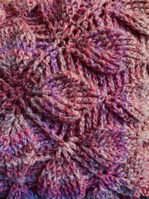 Haakpakket - Kussen 3D blad / motief (Meerdere kleuren)