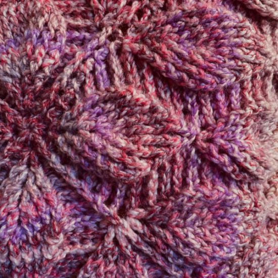 Haakpakket - Kussen 3D blad / motief (Meerdere kleuren)