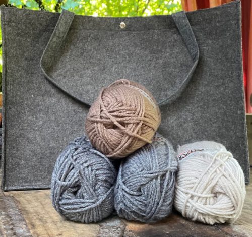 Haakpakket - Tas Alphine Jute of Vilt