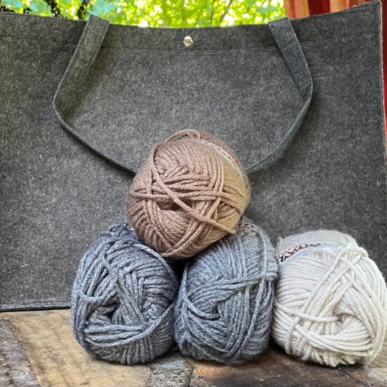 Haakpakket - Tas Alphine Jute of Vilt