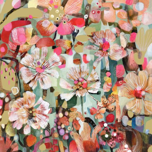 Servet Bloemen - Esperanza 33x33cm