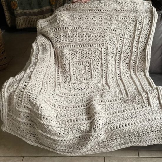 Corneeltje Wol - Budget relïef Haakpakket - Plaid Budget Relïef