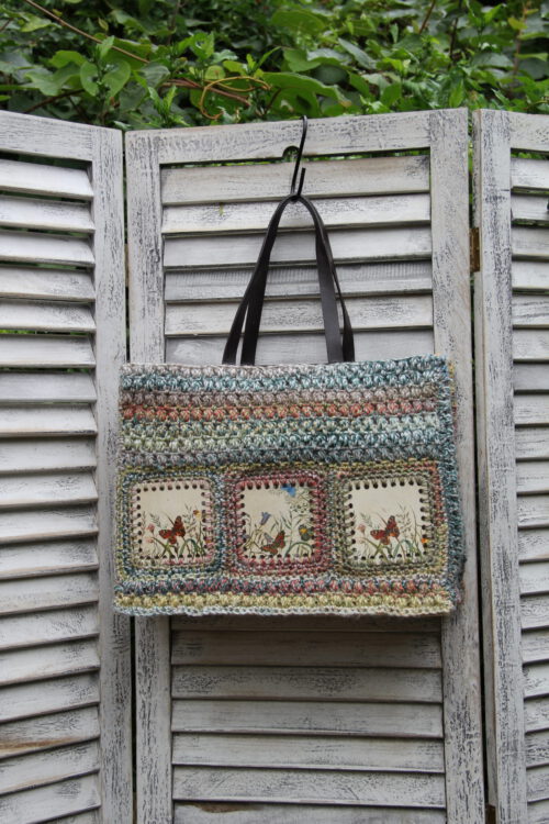 Corneeltje Wol - Butterfly Tas - 3 Haakpakket - Tas Butterfly jute
