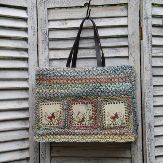 Corneeltje Wol - Butterfly Tas - 3 Haakpakket - Tas Butterfly jute
