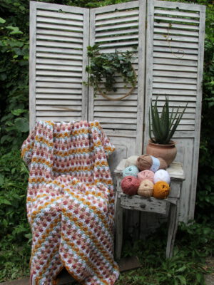 Corneeltje Wol - Color spike plaid Haakpakket - Plaid Color Spike