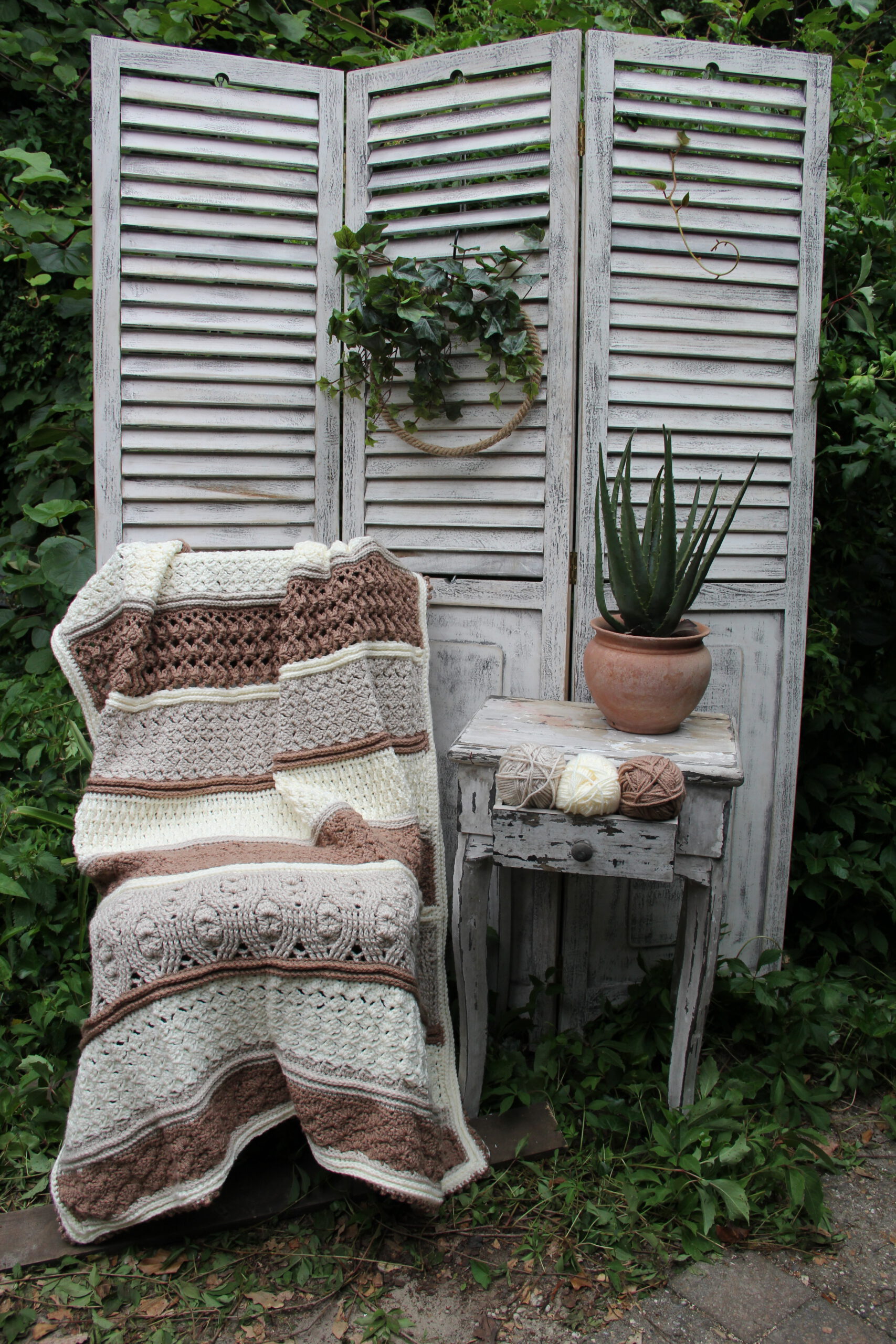 Corneeltje Wol - Corneeltjes Stekendeken Haakpakket - Plaid Corneeltjes Stekendeken