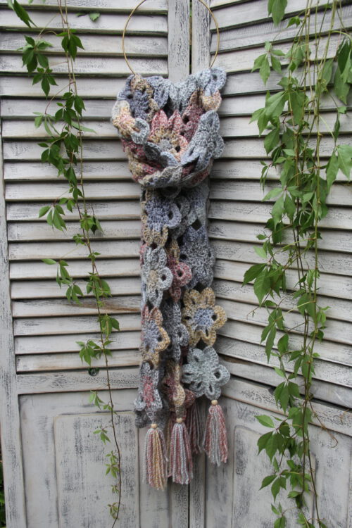 Haakpakket - Sjaal Flower Powerrr