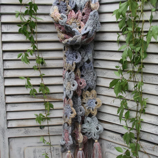 Haakpakket - Sjaal Flower Powerrr