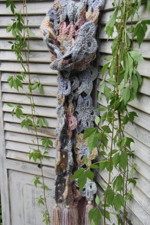 Haakpakket - Sjaal Flower Powerrr