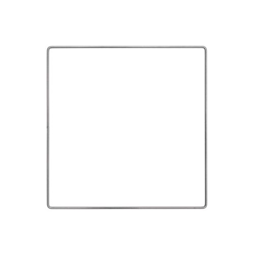 Metalen frame vierkant 30 x 30 cm - Antraciet