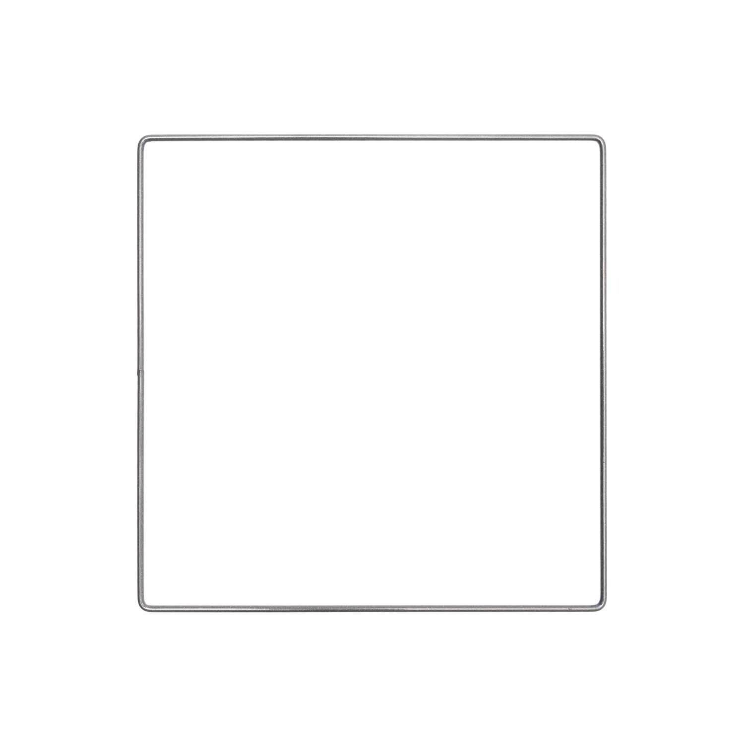 Metalen frame vierkant 30 x 30 cm - Antraciet