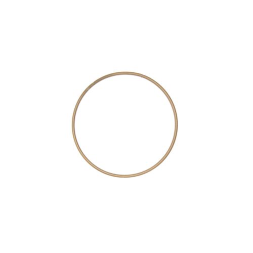 Metalen ring 10 cm Ø - Goud