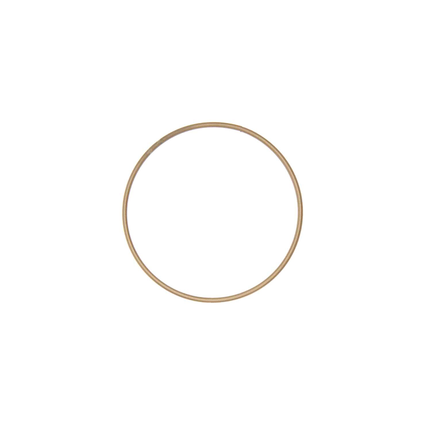 Metalen ring 10 cm Ø - Goud