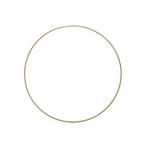 Corneeltje Wol - Goud (20CM) Metalen ring 40 cm Ø - Goud