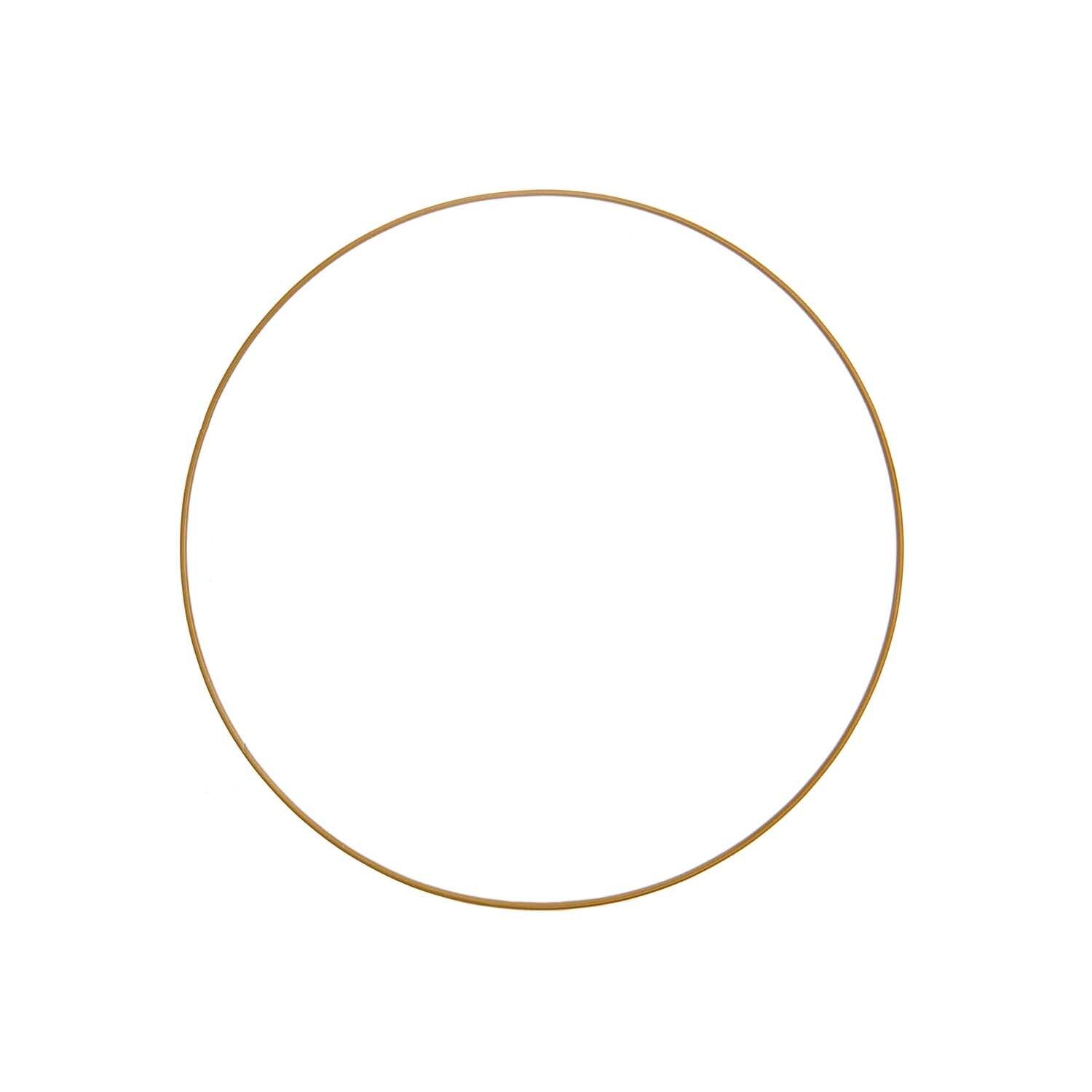 Corneeltje Wol - Goud (20CM) Metalen ring 40 cm Ø - Goud