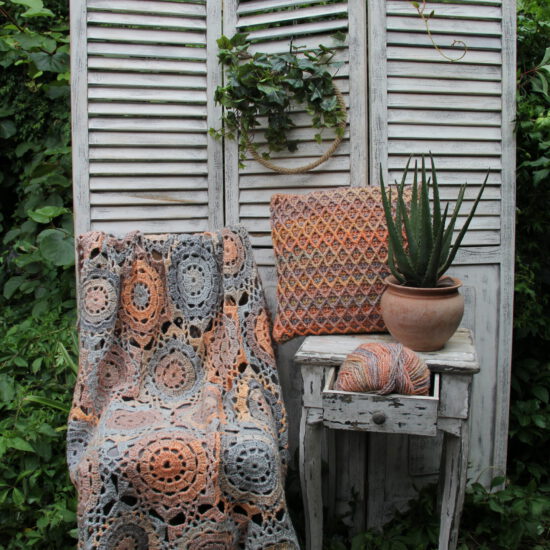 Haakpakket - Plaid Hexa MC orange