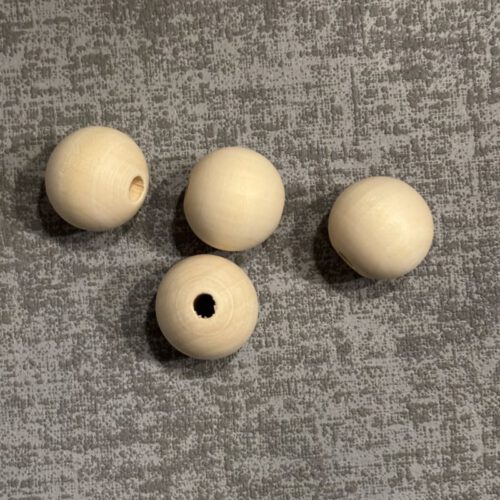 Corneeltje Wol - Houten kralen 25 mm Houten kralen 25 mm (4 stuks)