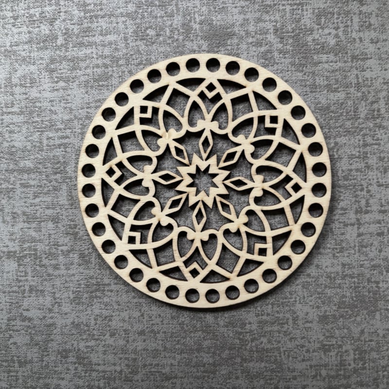 Houten Tangle 14 cm Ø - 36 boorgaten