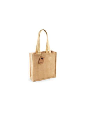Corneeltje Wol - Jute tas medium Jute Totebag 30x30x12 cm - Lange hengsels