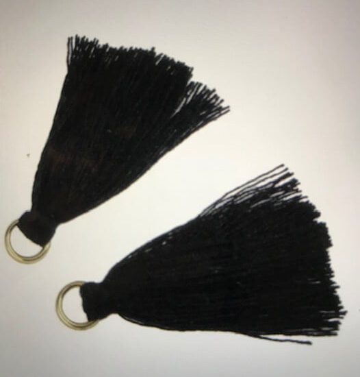 Corneeltje Wol - Kwastjes met ring - 5 Kwastjes met ring (meerdere kleuren)