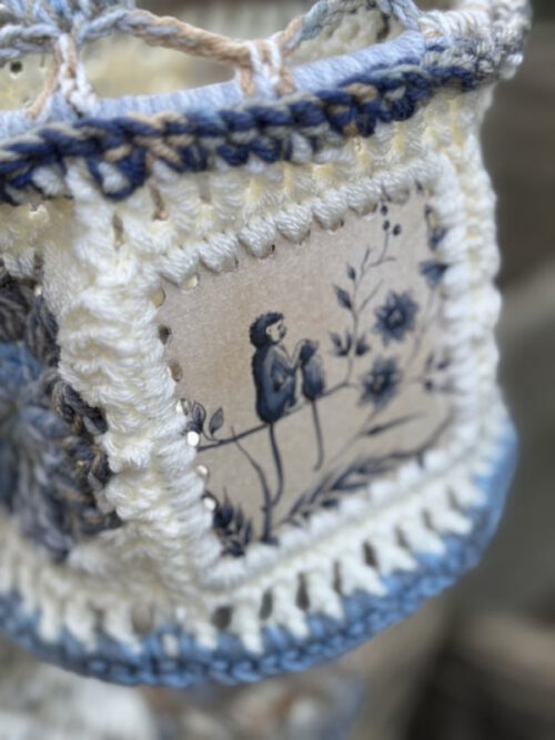 Haakpakket - Lampion Delftsblauw Monkey