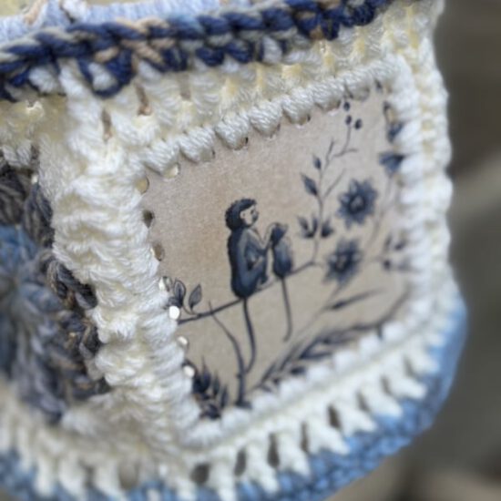 Haakpakket - Lampion Delftsblauw Monkey