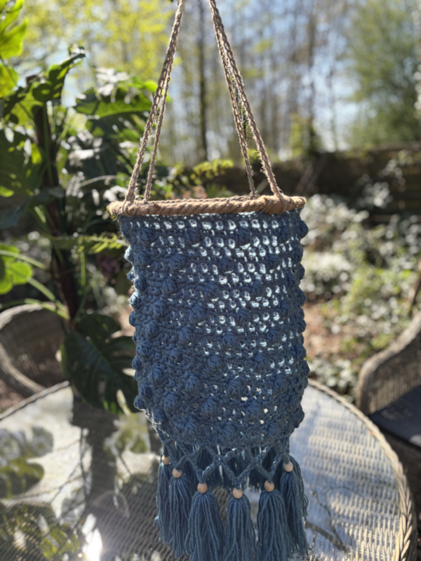 Corneeltje Wol - Lampion Stoer Aqua - Blauw Haakpakket - Lampion Stoer Aqua / Blauw