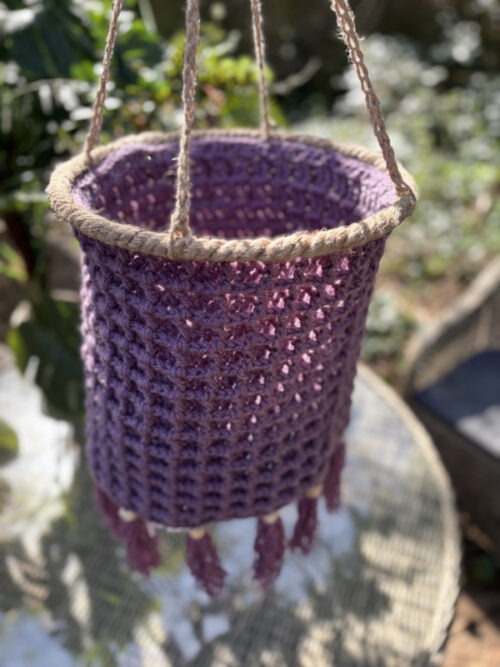 Corneeltje Wol - Lampion Stoer Paars - 1 Haakpakket - Lampion Stoer Paars