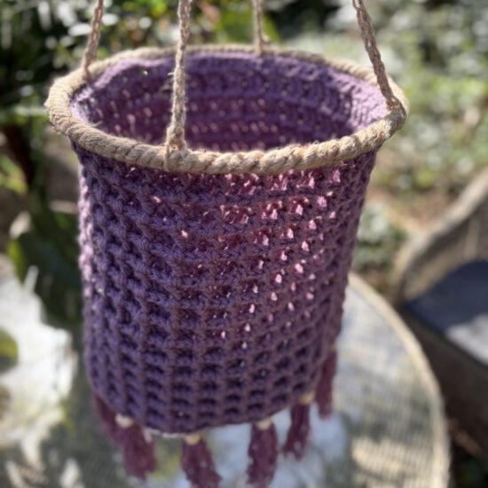 Corneeltje Wol - Lampion Stoer Paars - 1 Haakpakket - Lampion Stoer Paars