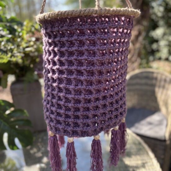 Corneeltje Wol - Lampion Stoer Paars Haakpakket - Lampion Stoer Paars