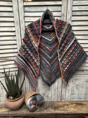 Haakpakket - Lines & Dots shawl - Stoer en Stijlvol 64