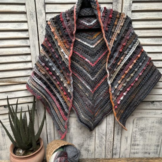 Haakpakket - Lines & Dots shawl - Stoer en Stijlvol 64