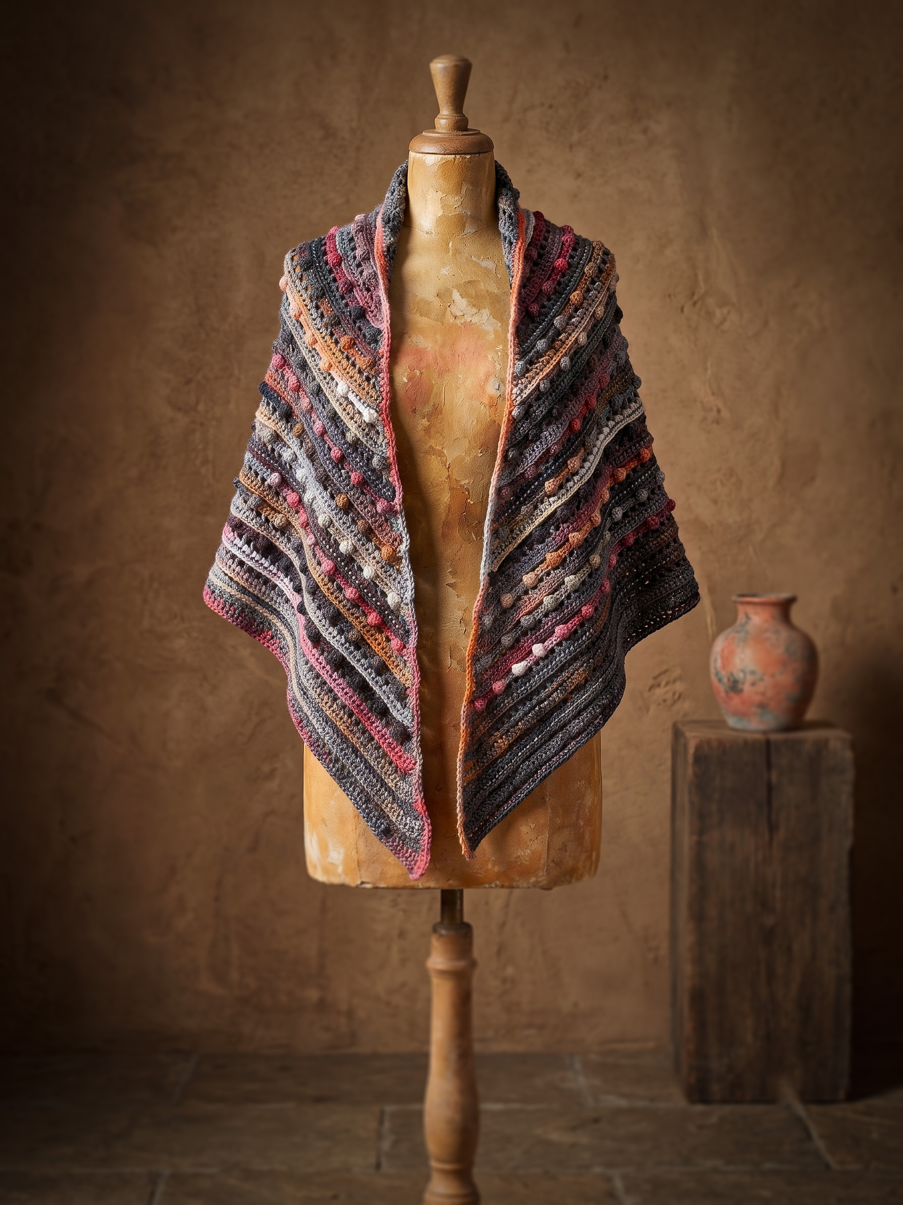 Haakpakket - Lines & Dots shawl - Stoer en Stijlvol 64