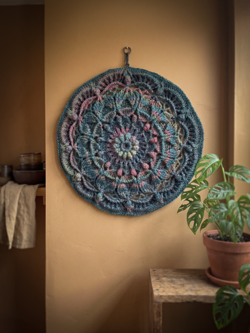 Haakpakket - Wanddeco Mandala Mozaïek