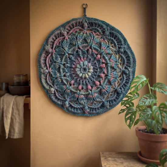Haakpakket - Wanddeco Mandala Mozaïek